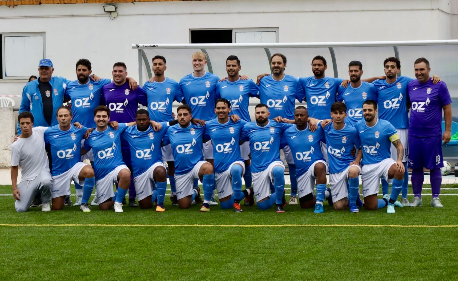 Plantel sénior de futebol do GD Concha Azul